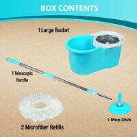 Fastclean Spin Mop 360 Degree (Steel)