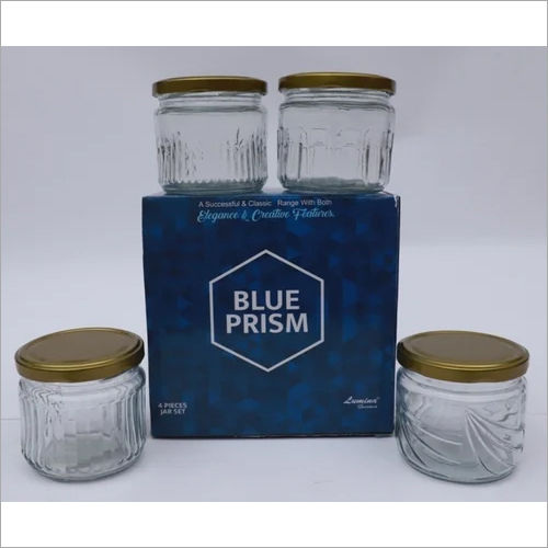 Glass Storage Jar Set