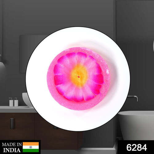 WORLD AIR FRESHENER FLOWERS BLOCK FOR BATHROOM AND TOILET (6284) - 48 gm Volume Weight, Multi-Assorted Color | Effortless Hanging Design, 24/7 Refreshing Fragrance