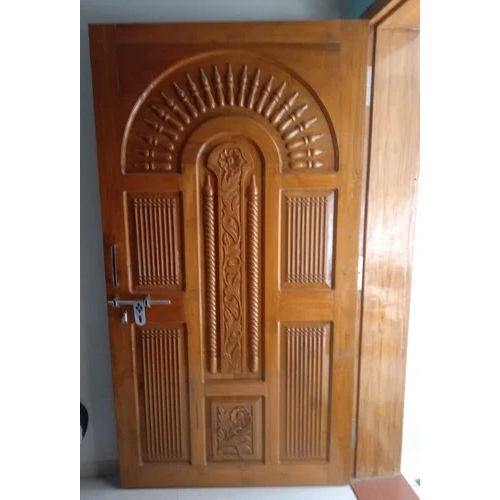 Teak Wood Door Application: Exterior