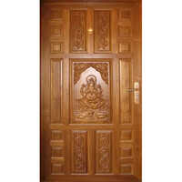 Teak Wood Pooja Door Application: Residential