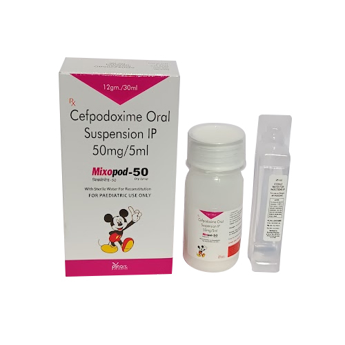 50mg Cefpodoxime Oral Suspension IP