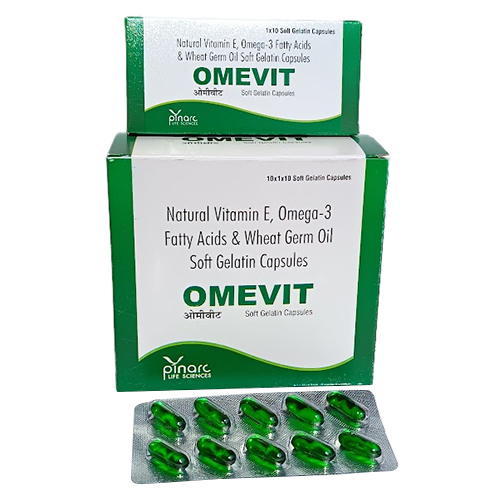 Omega-3 Fatty Acids And Wheat Germ Oil Soft Gelatin Capsules