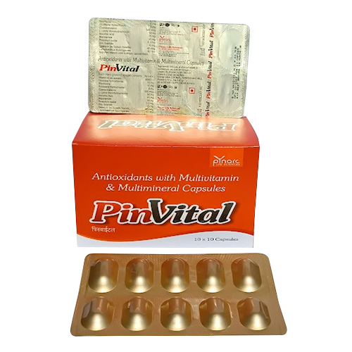 Antioxidants With Multivitamin And Multimineral Capsules