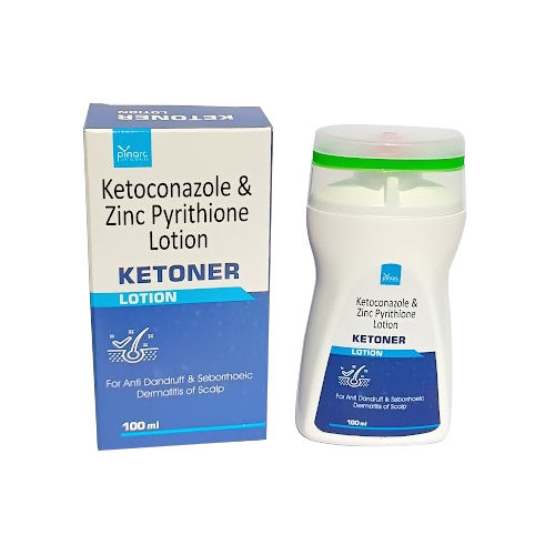 100Ml Ketoconazole And Zinc Pyrithione Lotion General Medicines