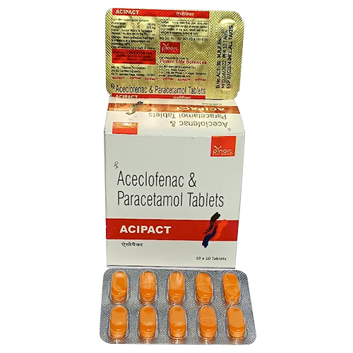 Aceclofenac And Paracetamol Tablets