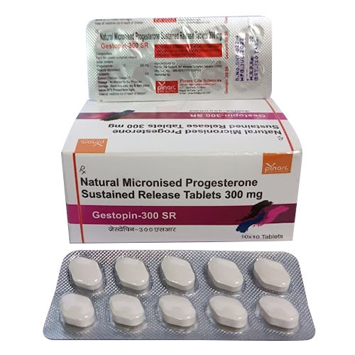 Natural Micronised Progesterone Sustained Release Tablets