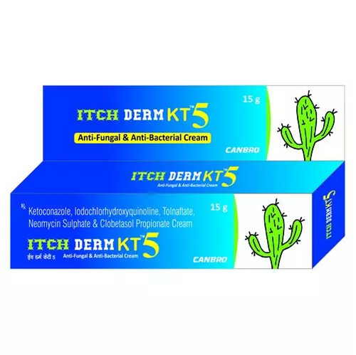 Itch-derm KT5 anti-itch cream