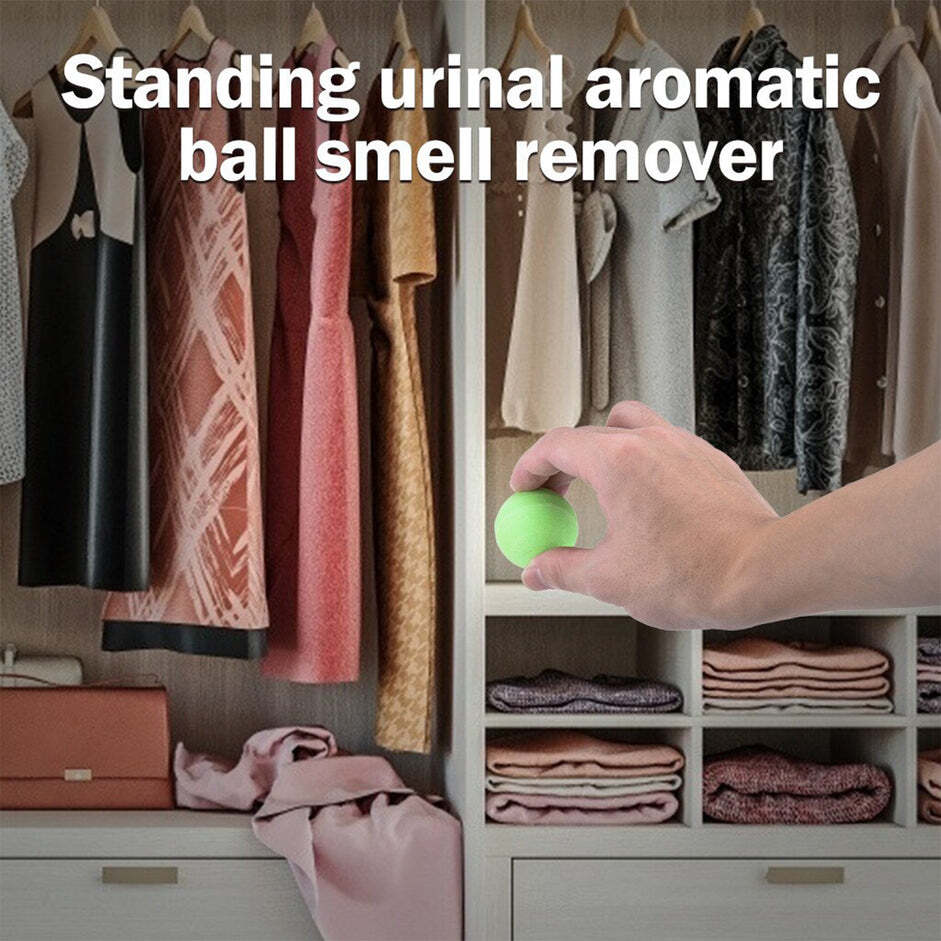 URINAL BALLS SANI BALLS BATHROOM FRESHENER FRAGRANCE BLOCKS AIR FRESHENER FOR BATHROOM TOILET SHOE RACK LONG-LASTING FRAGRANCE (6285)