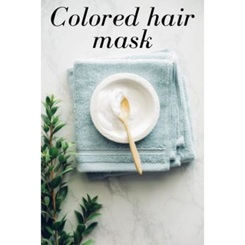 White Colored Hair Mask