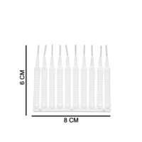 SHOWER NOZZLE CLEANING BRUSH 10pcs REUSABLE MULTIFUNCTIONAL SHOWER HEAD ANTI CLOGGING SMALL BRUSH (4985)