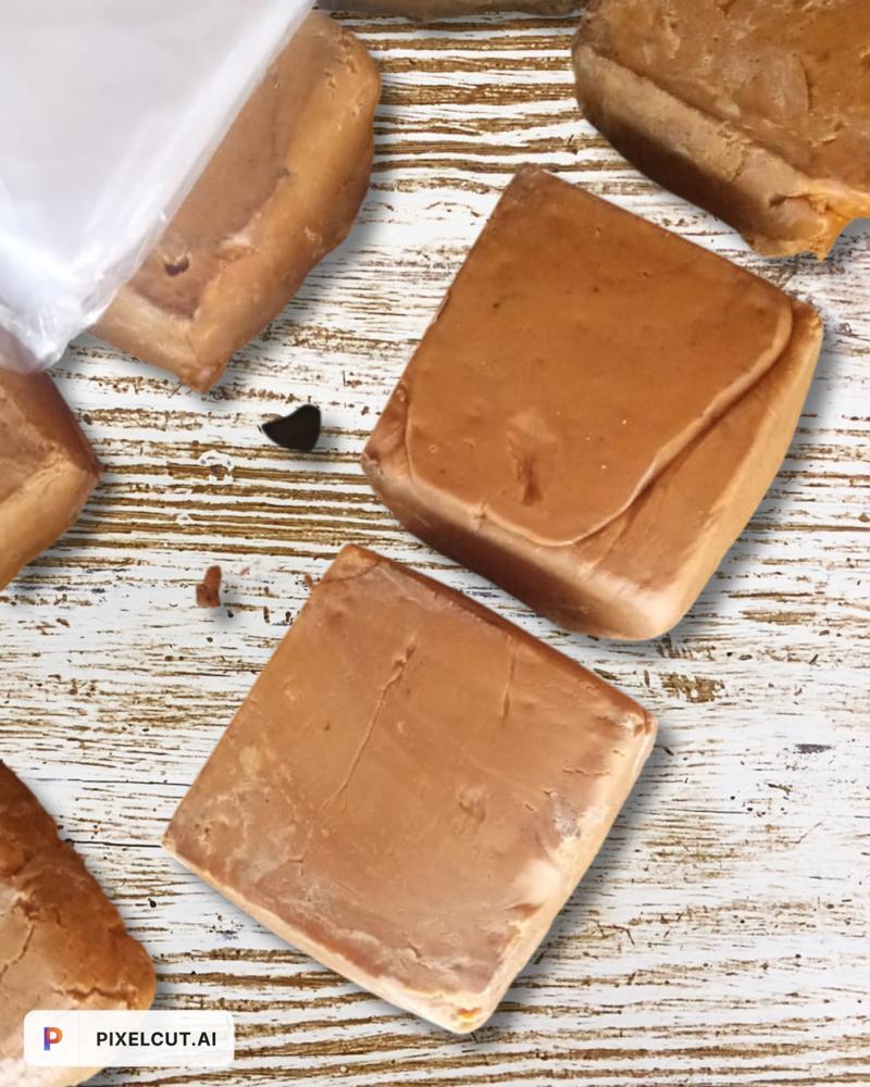 Brown Jaggery Cube Block