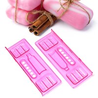 4IN1 TRANSPARENT MULTIFUNCTIONAL PLASTIC SOAP DISH (SET OF 2PC) (4008)
