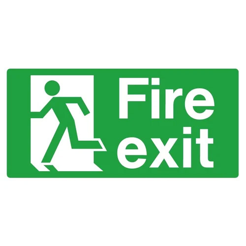 Fire Exit Safety Signs