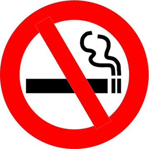 No Smoking Signages Application: Industrial