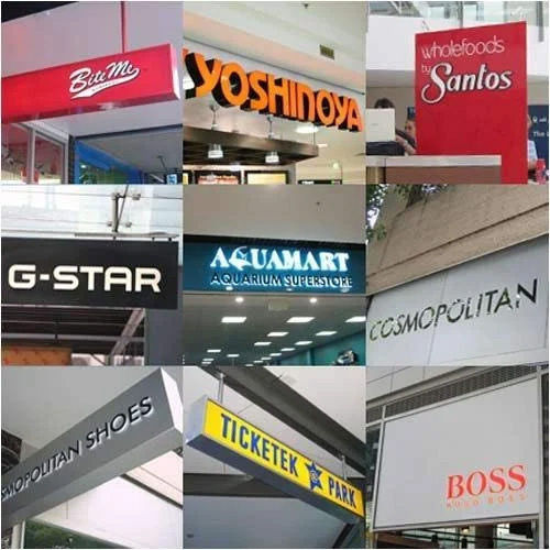 Modern Retail Signage