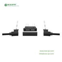 PV Edge Connectors String Ribbon Connectors For Bifacial Solar Modules Edge Solar Panel Connectors