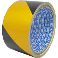 Waterproof Yellow And Black Signage Tapes