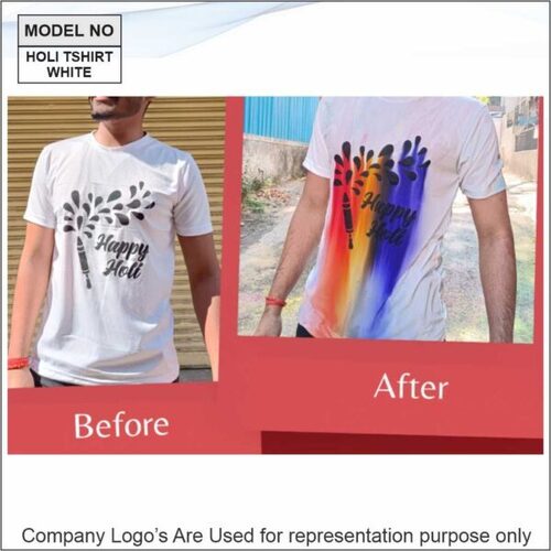 Holi Colour Bleeding Unisex T-shirts