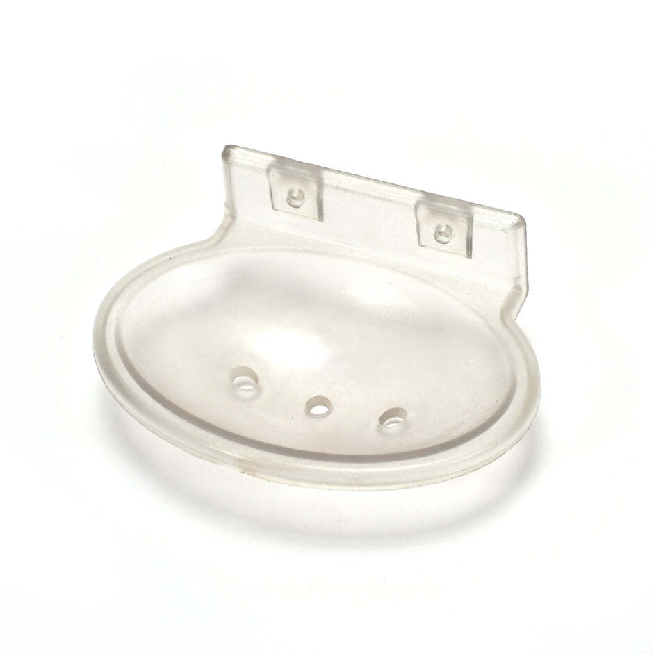 SINGLE SOAP DISH ROUND FOR BATHROOM USE (7651)