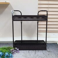 KITCHEN ORGANIZER RACK FOR STORAGE HOME KITCHEN BATHROOM USE (5149)
