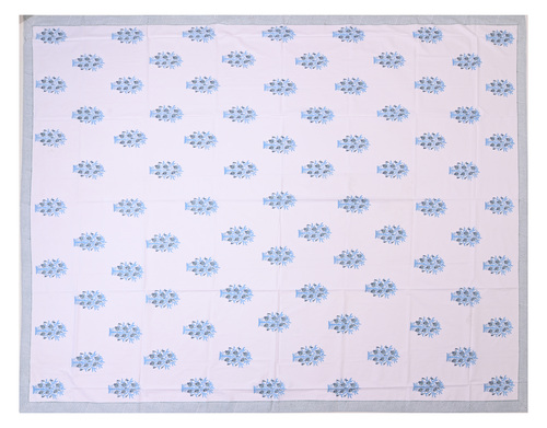 जयपुरी कॉटन हैंड ब्लॉक प्रिंटेड बेडशीट