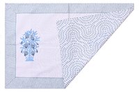 Jaipuri cotton hand block printed bedsheet