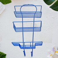 BATHROOM SHELF HANGING SHOWER CADDY HOLDER 3 LAYER (5166)