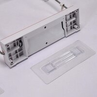 WALL MOUNTED FOLDABLE WASH BASIN STORAGE RACK SHELF HOLDER SELF ADHESIVE WITH STICKER (7600)