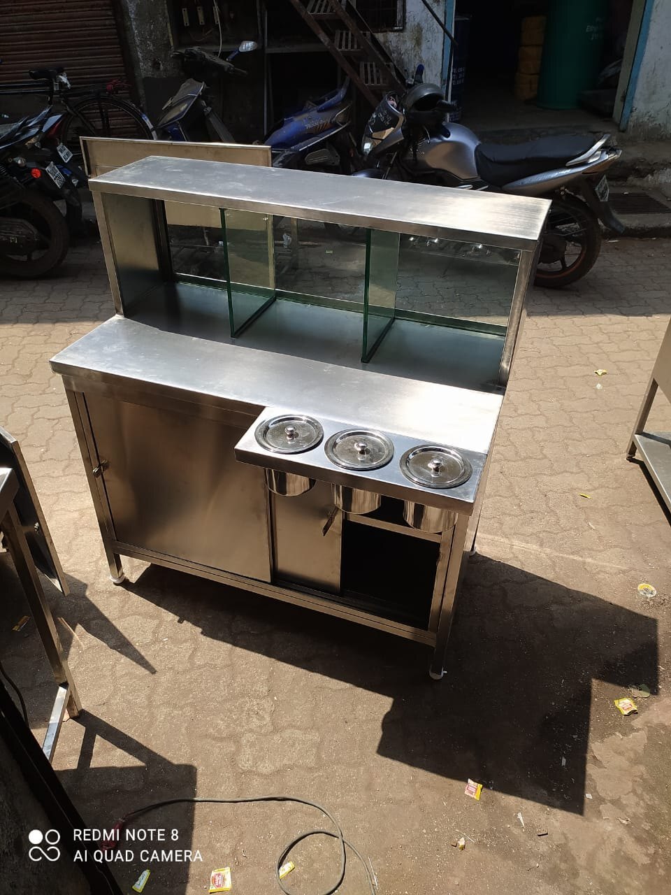 Stainless Steel Pani Puri counters