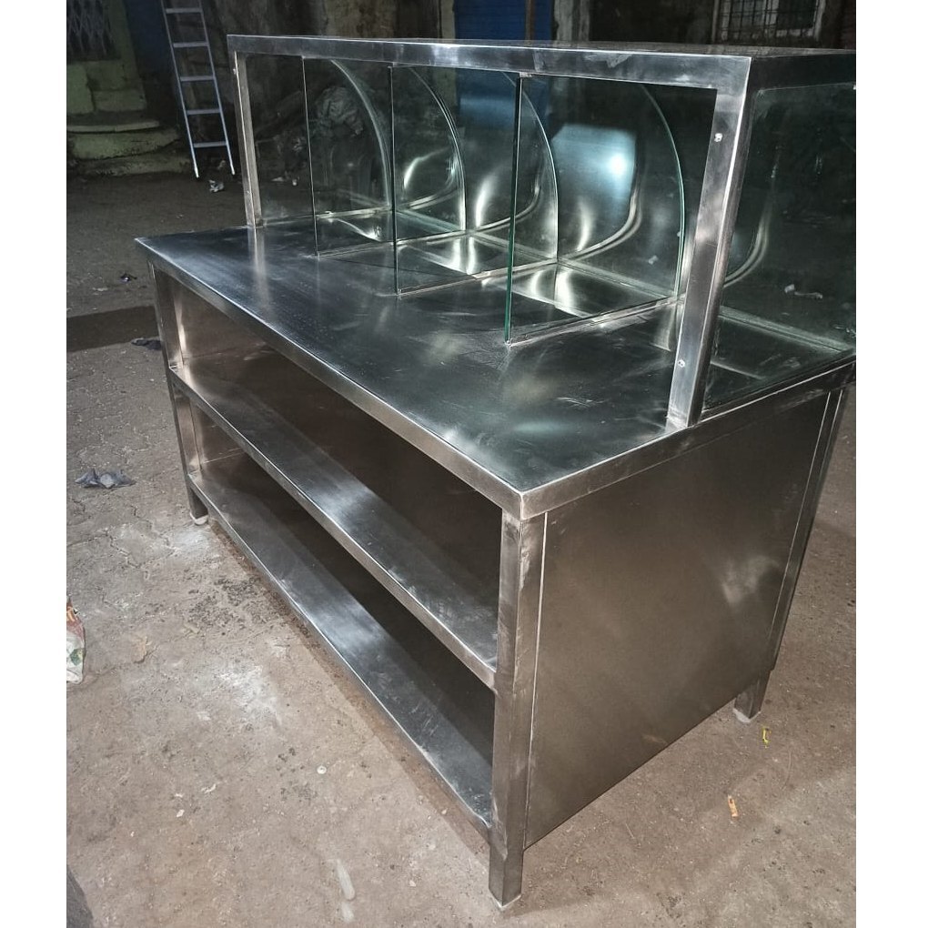 Stainless Steel Chaat Counter