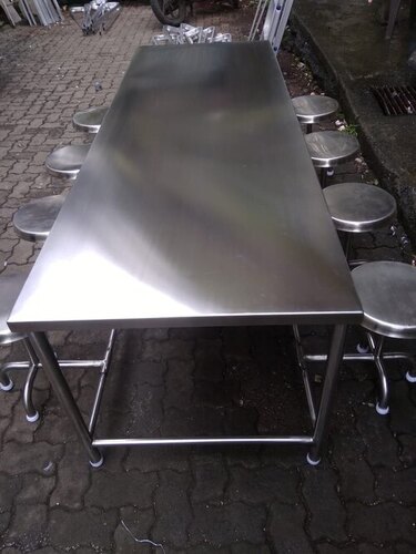 Stainless Steel Dining Table