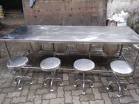 Stainless Steel Dining Table