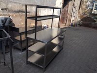 Stainless Steel Work Table with Shelf