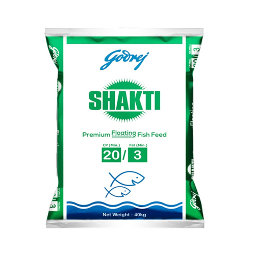 40kg Shakti Premium Floating Fish Feed