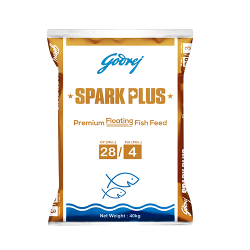40kg Spark Plus Premium Floating Fish Feed