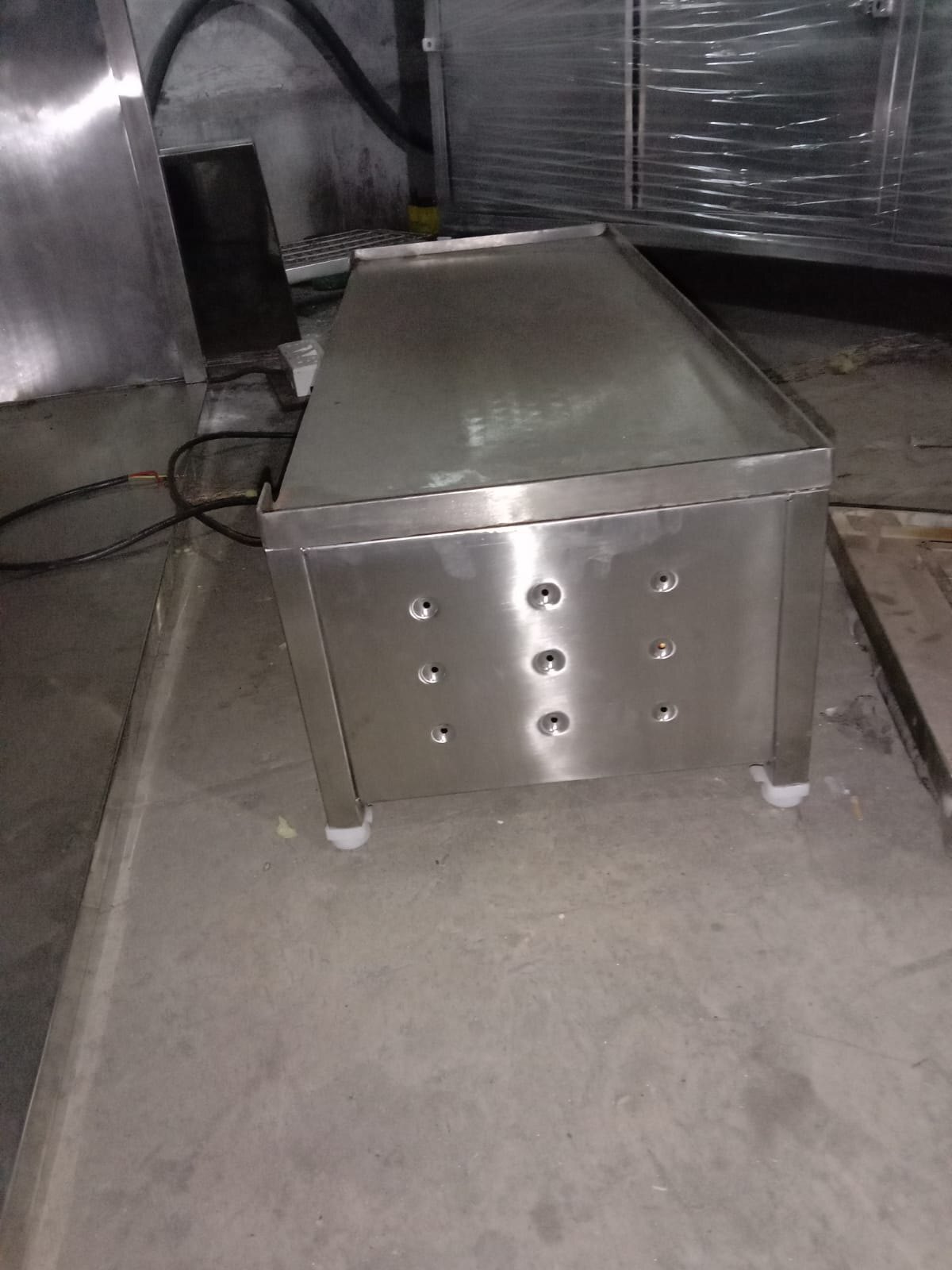 Stainless Steel Table Top Electric Dosa Bhatti