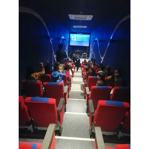 Mild Steel Movable Cinema Bus Body