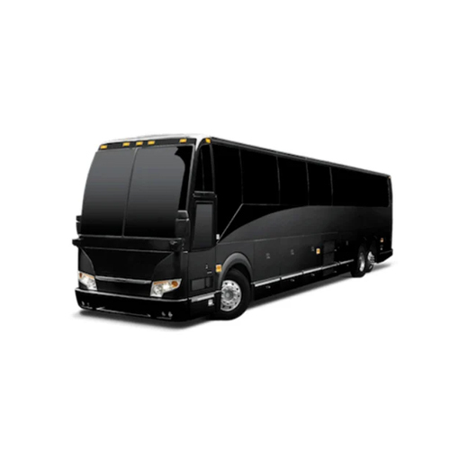 Black High Deck Sleeper Bus - Mild Steel, 12 m Length, Black Color, 450 Horsepower, Diesel, 50 Seating Capacity, Air Conditioning