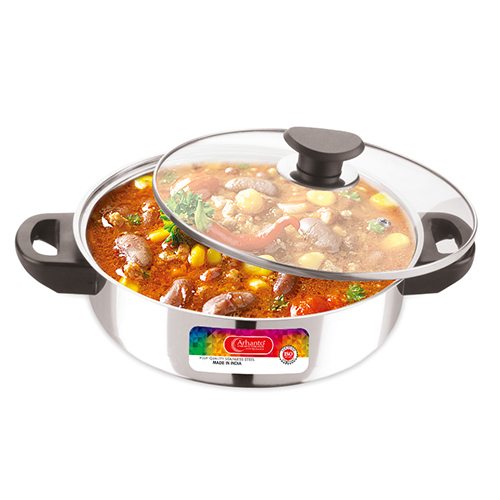 Cooking Pan With Glass Lid
