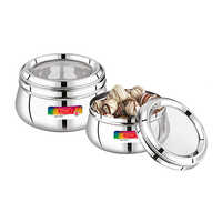 STAINLESS STEEL CONTAINER & PURI DABBA