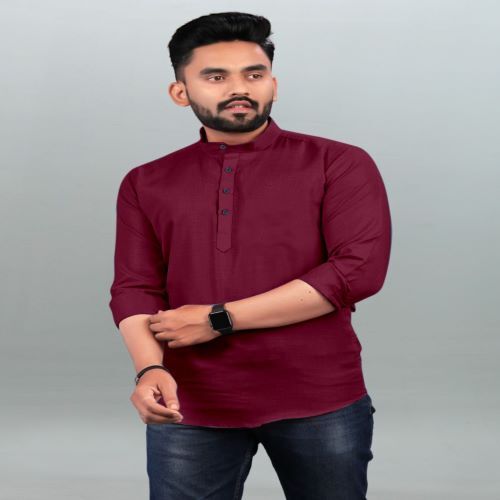 Mens Short Kurta