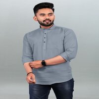 Mens Short Kurta