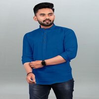 Mens Short Kurtas