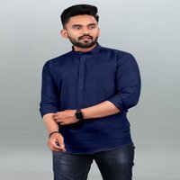 Mens Short Kurtas