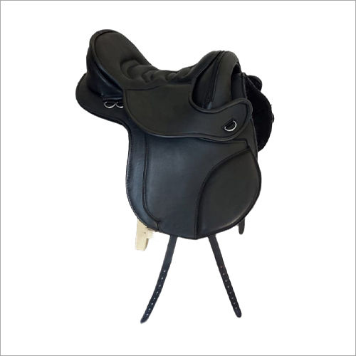 Leather Bareback Treeless Saddle