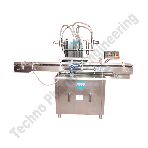 Automatic Volumetric Liquid Bottle Filling Machine