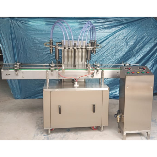 Automatic Six Head Syrup Filling Machine