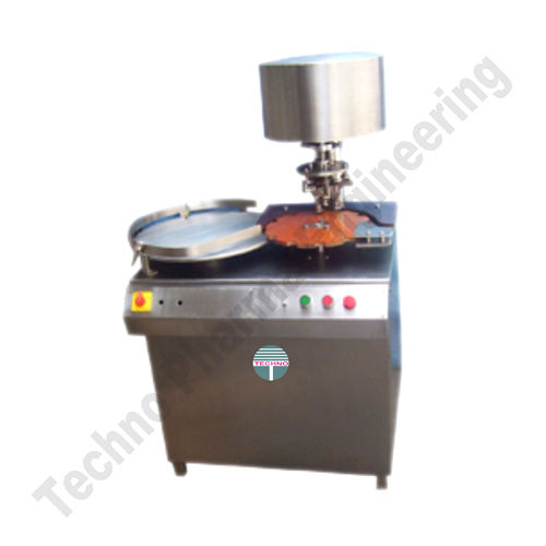 Semi Automatic Vial Cap Selling Machine With Turn Table