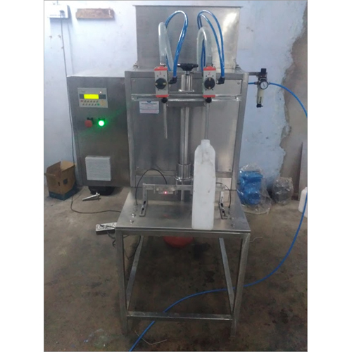 Semi-Automatic Fertilizer Filling Machine - Metal, 5 Ml To 5 Ltr Capacity | Lower Energy Consumption, Human Machine Interface